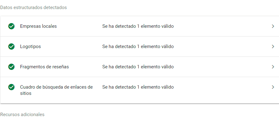 Datos estructurados Joomla