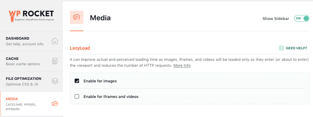 activa lazy load en WP